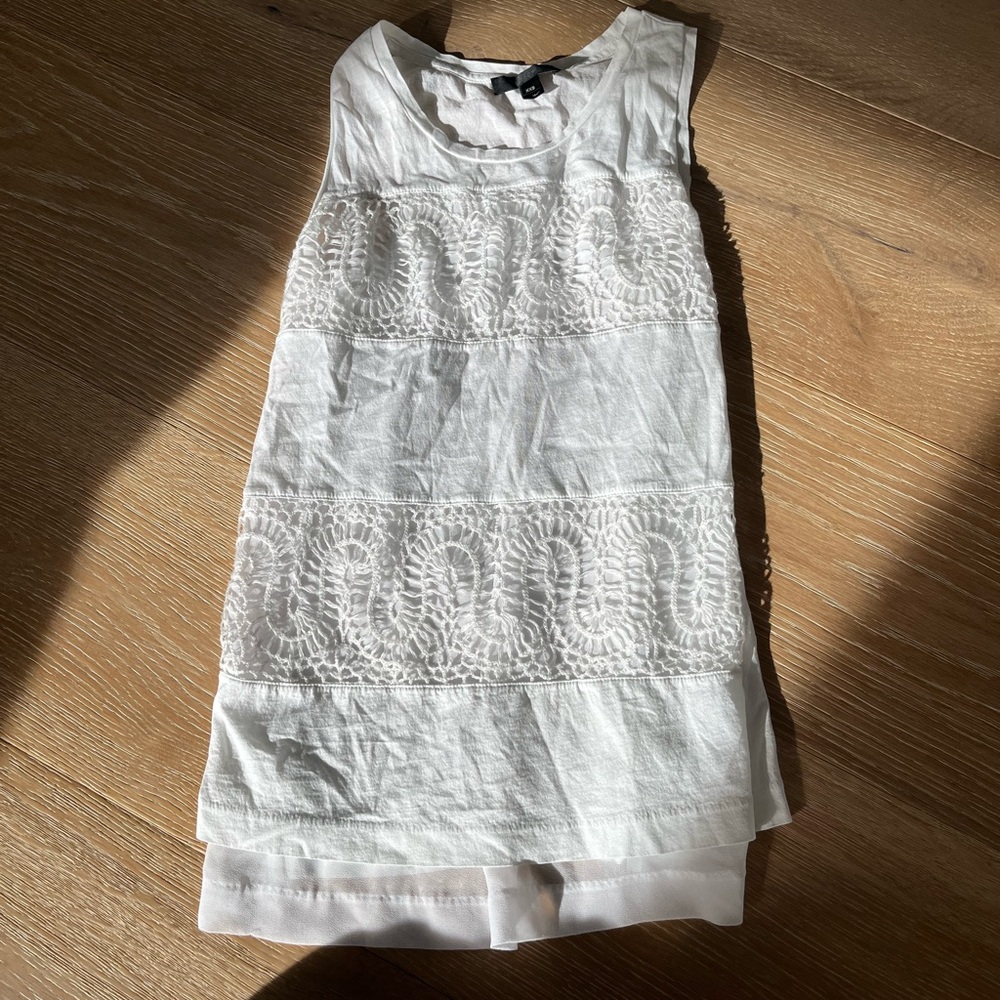 J CREW cut out tank top